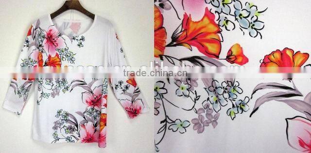 knitwear manufacturer V neck print jumper sweater