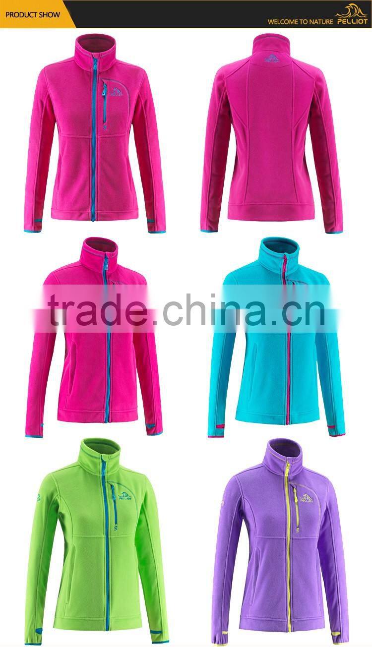 Fashion Design Women Sport Wholesale Fleece Jackets