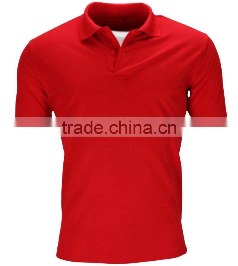 Promotional high quality china manufacture custom blank pique fabric mens polo shirts sports gym wear various colors polo design