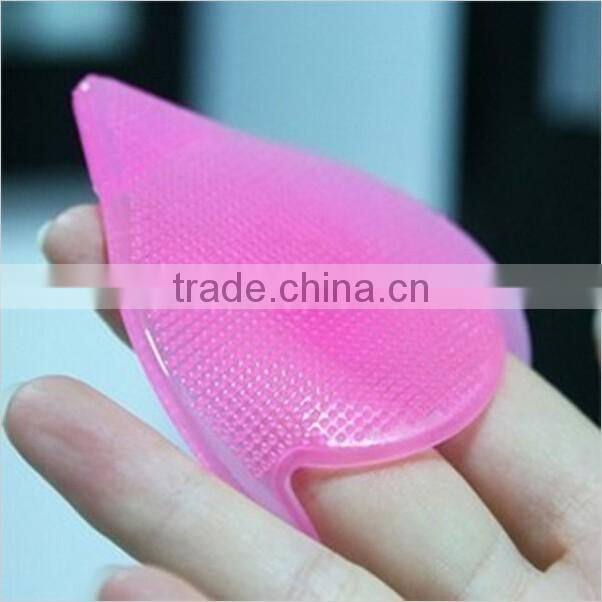 Cosmetic Pad Tool Blackhead Remover Beauty Facial Cleansing Cleanser Scrub Silicon Brush