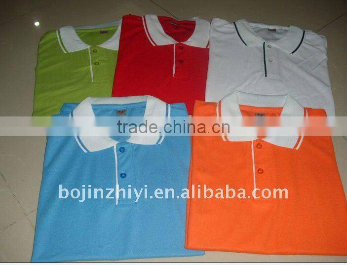 wholesale solid polo t-shirt green printed factory Asian