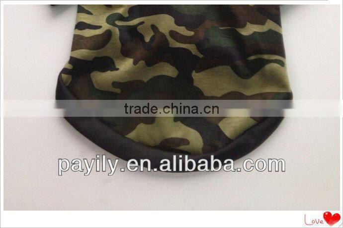 EN 71 FTY design Dog camouflage clothes