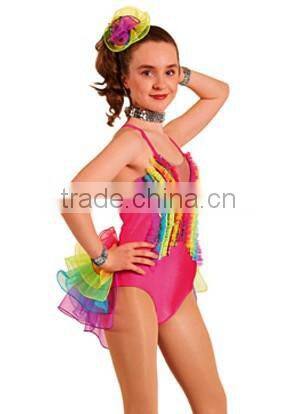 2014 cute bird jazz dance wear tutu dress costume kids&teen -cool india costumes kids-santa jazz dance girls costume