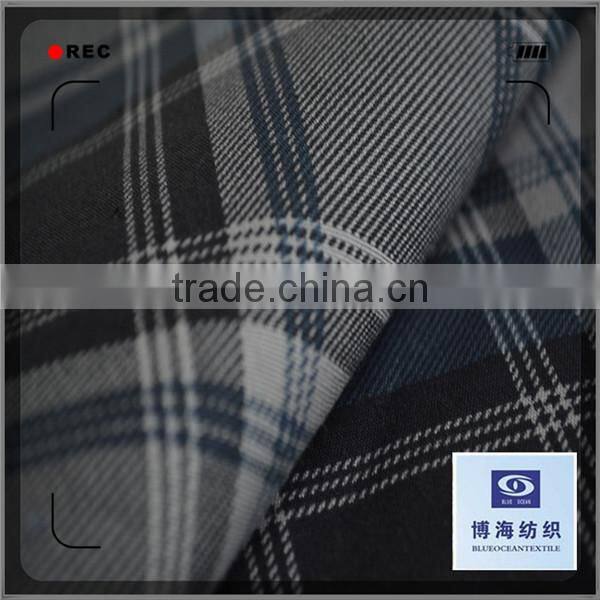 sailcloth with check print fabric printed cotton duck fabric