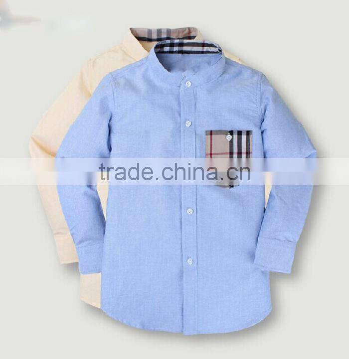 boys shirt girl shirt garment custom cloth for kids 2017