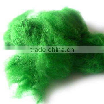 100% color recycled polyester staple fiber