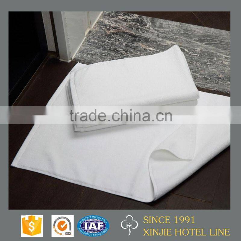 100% cotton white thick hotel towel set
