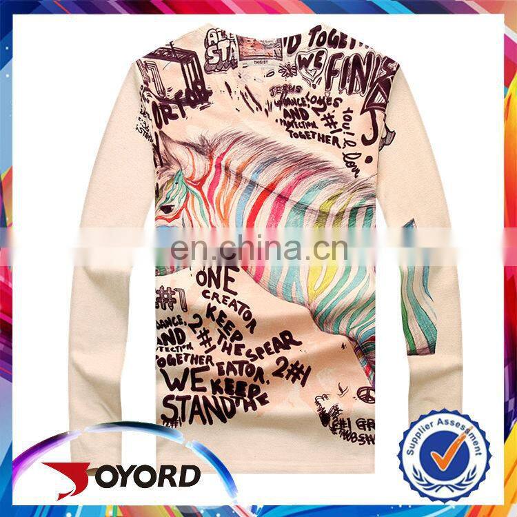 Top 10 t shirt brands wholesale long sleeve sublimation t-shirt