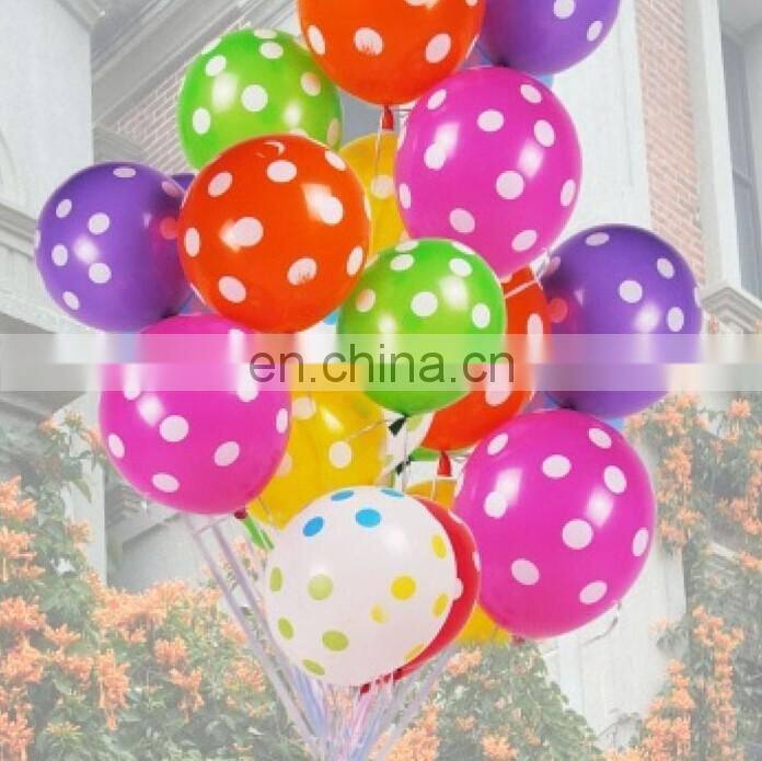 Christmas & new Year decoration balloon metallic polka dot balloon