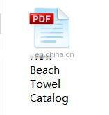 2017 New Printed Beach Towel Tablecloth