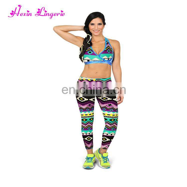 Wholesale Blue Collection Print Skin Soft Bulk Brushed Girls Leggings
