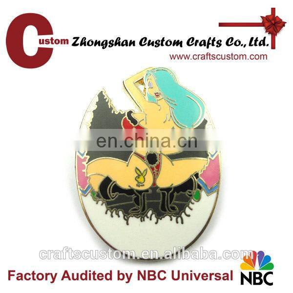 Custom hot sale metal badge emblem