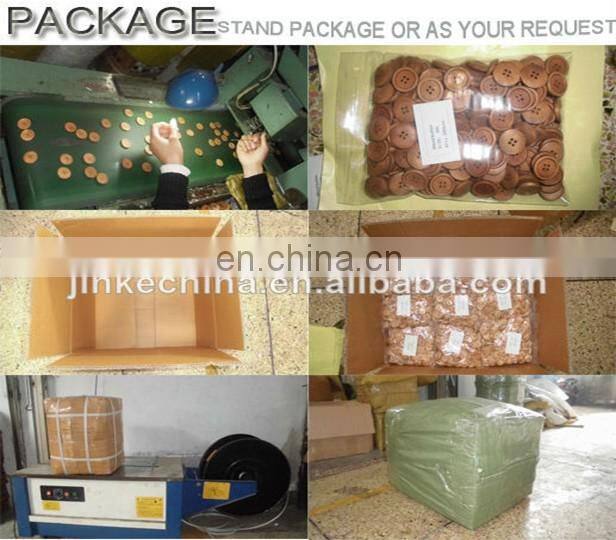 Square beautiful coconut buttons hang tags