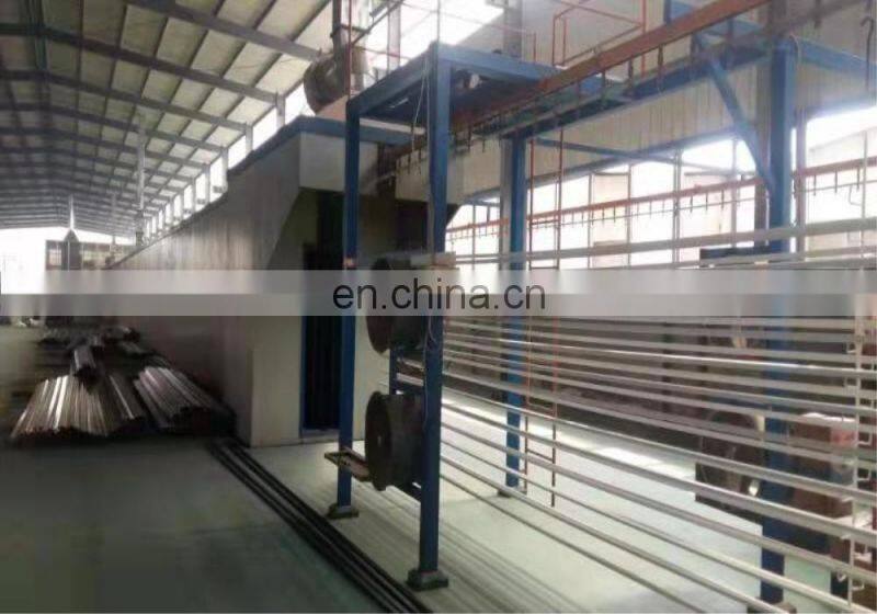 powder coating machine for wood grain aluminum profile