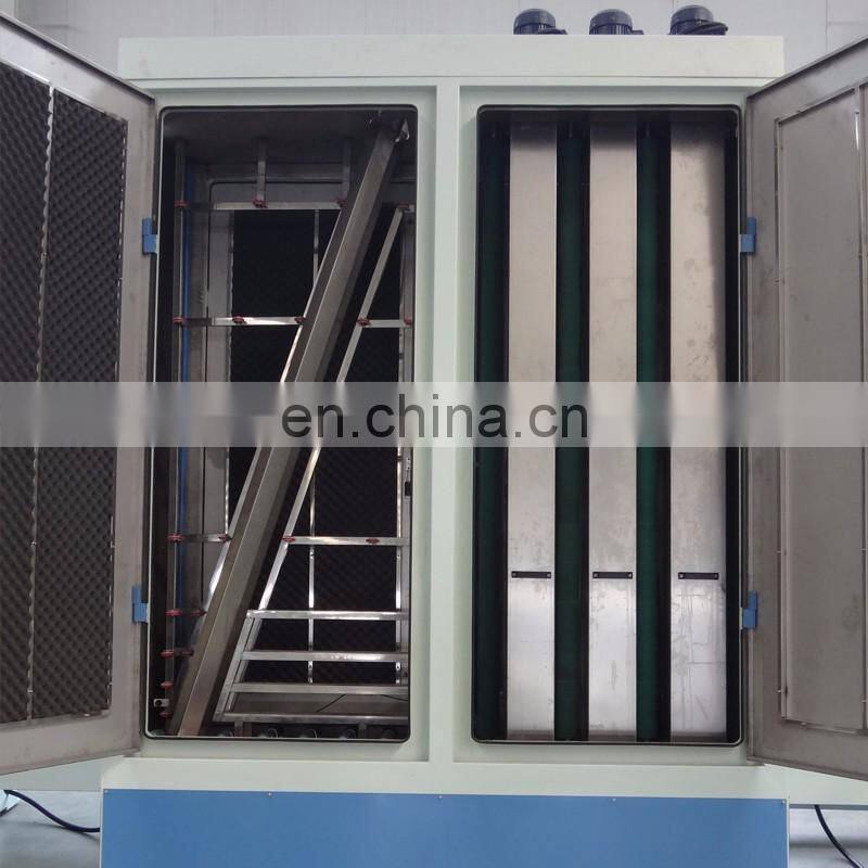 float double glass window door machine making on horizontal washing and drying machine