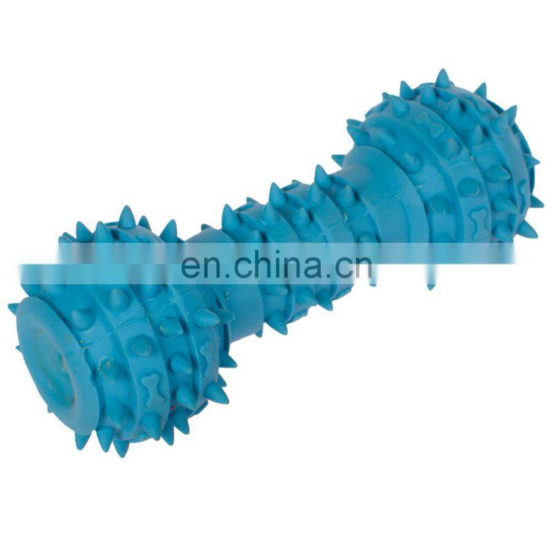 Pet squeaky bone latex chewing dog pet toy