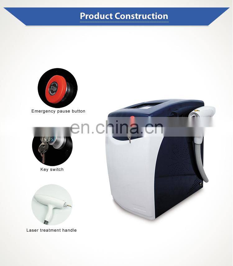 Tattoo Removal Machine Price  Portable 1064 532nm Q Switched ND Yag Laser tattoo removal machines