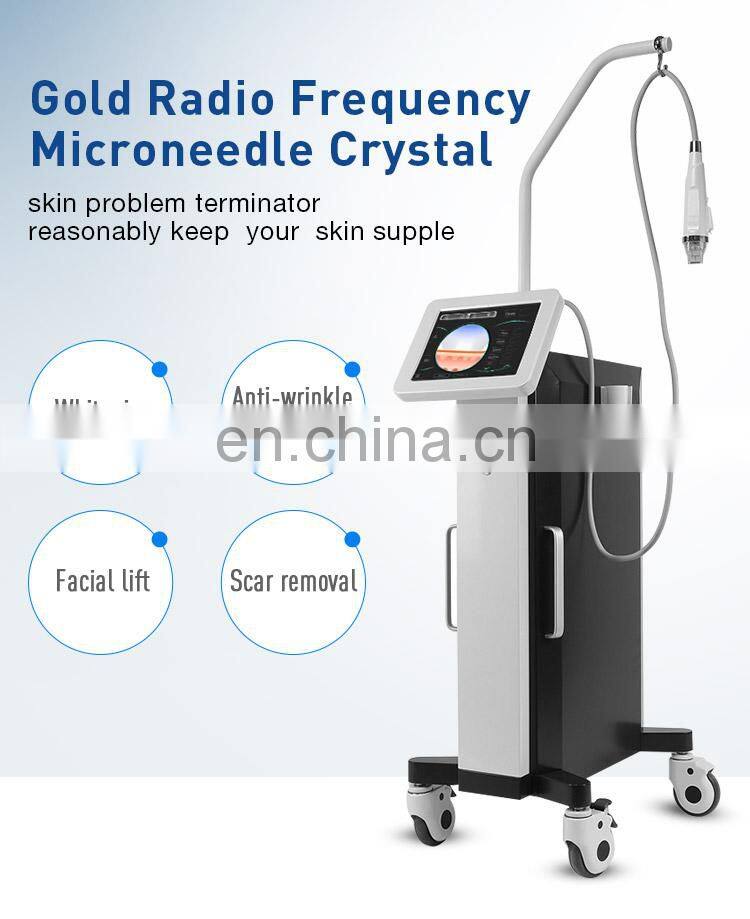 2019 New Fractional RF microneedle System Skin Tightening Machine Anti-wrinkle Stretch Mark Removal Facial Rejuvenation