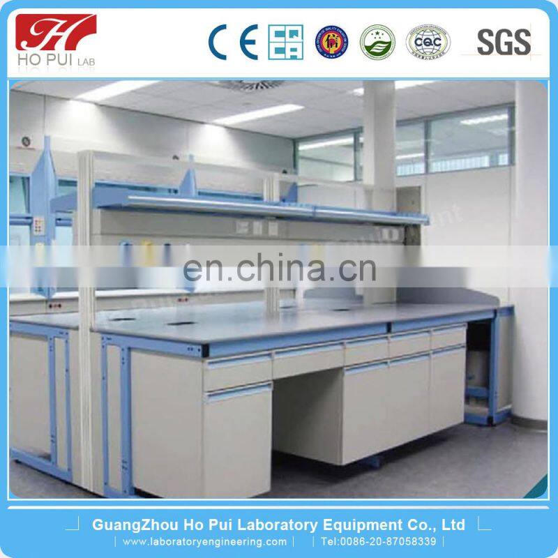 Central table for lab furniture /ceramic laboratory bench dental workstation