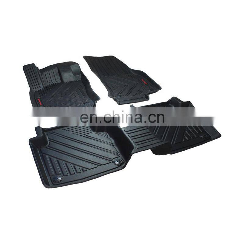 All Weather 3D Floor Mats for Honda Highlander Non Skid Floor Liners For Tesla Model S Full Set Custom Car Carpets