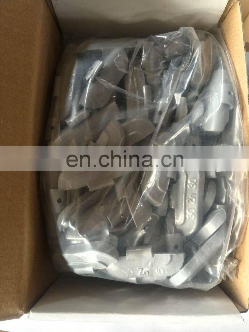 high end zn clip on wheel weights for steel alloy rim 5-60g