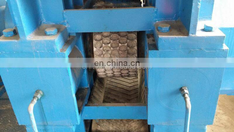 High capacity coal dust briquette making machine