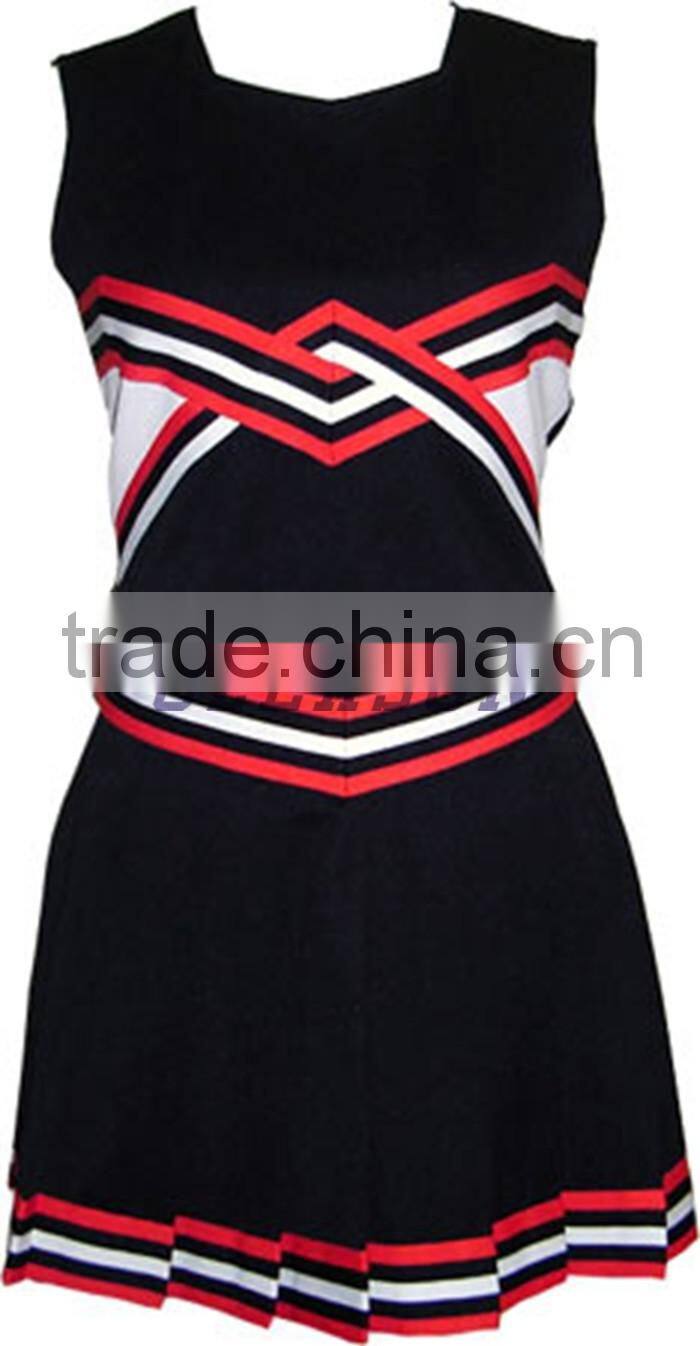 Sublimation printing cheerleading uniforms plus size wholesale cheap cheerleading uniforms