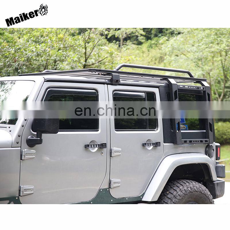 Offroad Roof Luggage for Jeep Wrangler JK 07+ 4x4 Accessories Maiker Manufacturer Car Roof Racks