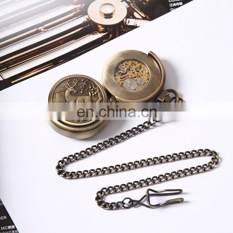 SHUHANG SH02 High quality mens women chain watches online pocket wrist watch for female