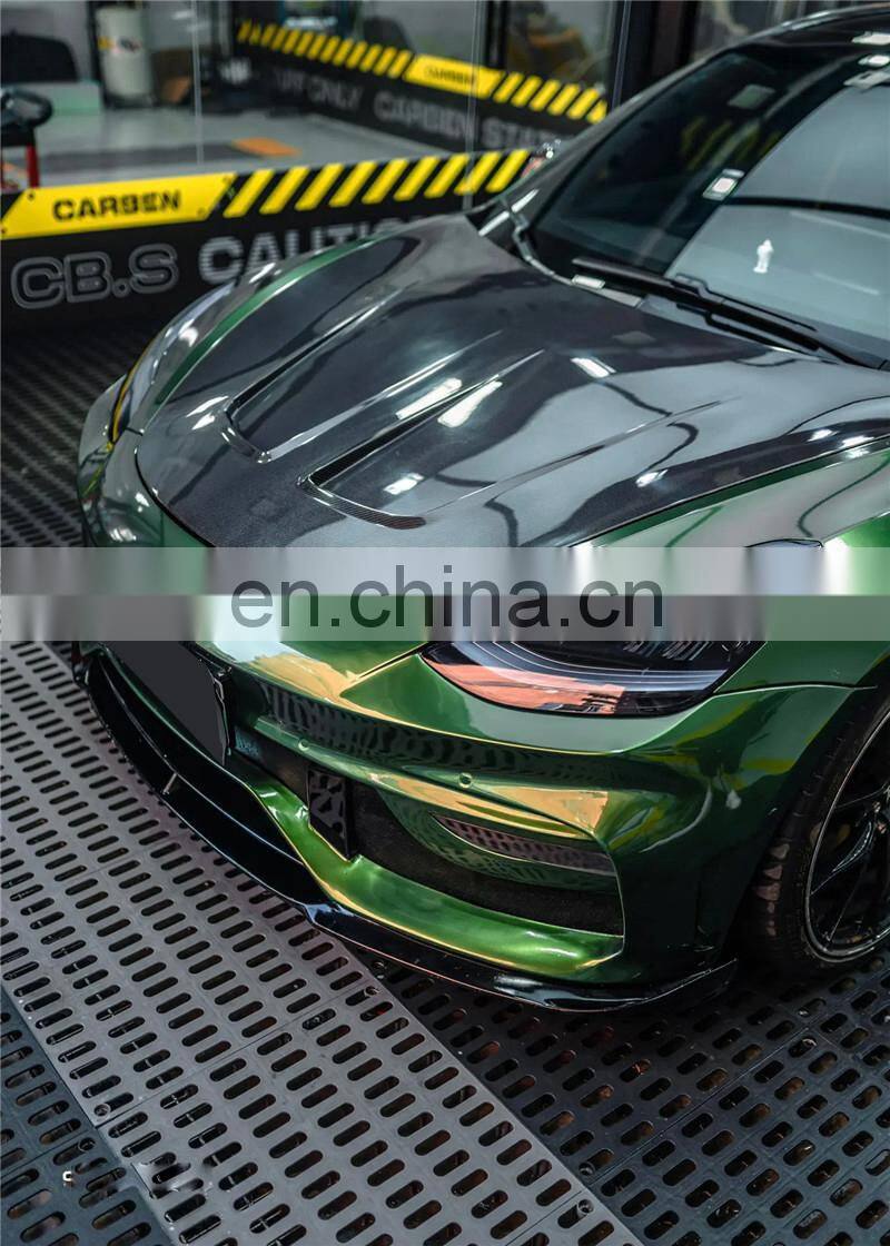 Runde Top Quality For Tesla Model 3 Upgrade ACP Style Half Carbon Fiber Body Kit Front Bumper Rear Bumper And Hood