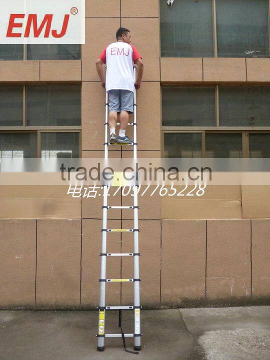 Aluminum portable telescopic ladders 4.1m