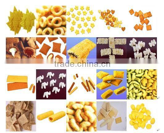 Breakfast puffed cereal production process factory price