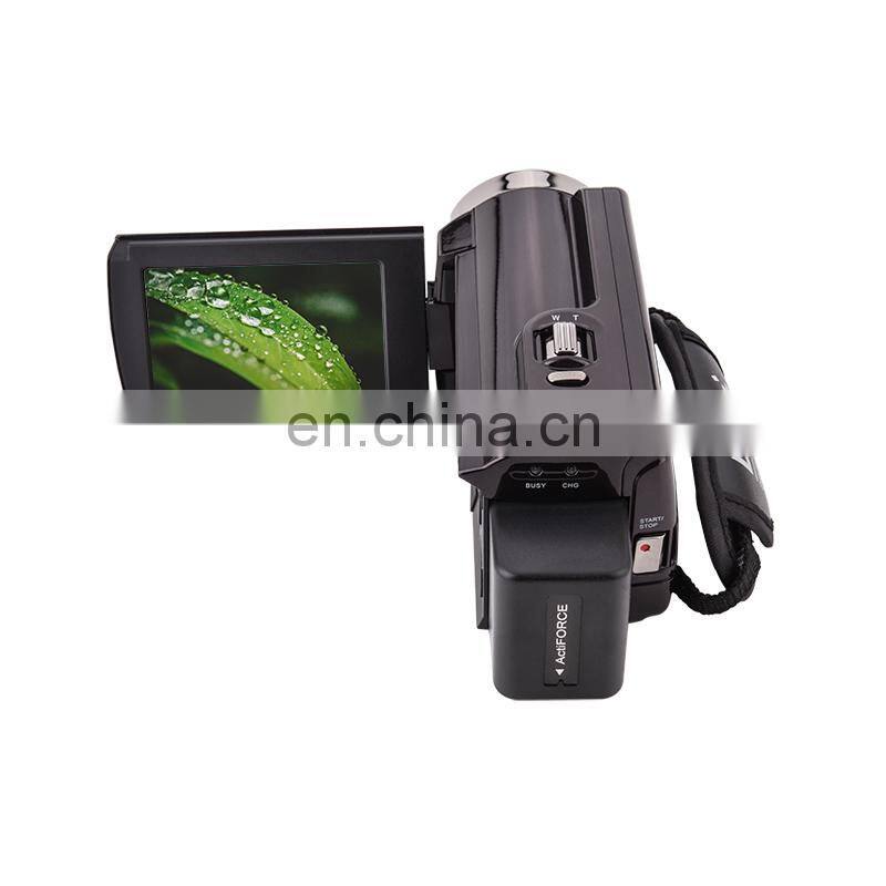 IR Night Vision 48MP 3 inch touch screen Professional ultra hd 4k video camera wifi