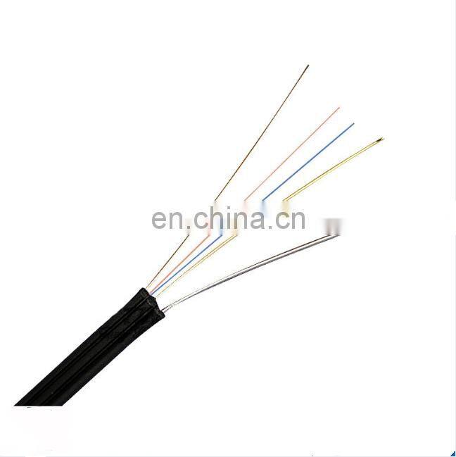 FTTX Optical Fibre 1 Core 2 Core 4cores G657A/G652D Fiber FTTH Drop Cable