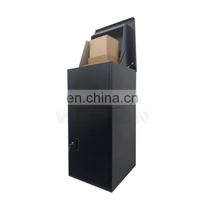 High Quality Black Drop Box Parcel Box Large For Package