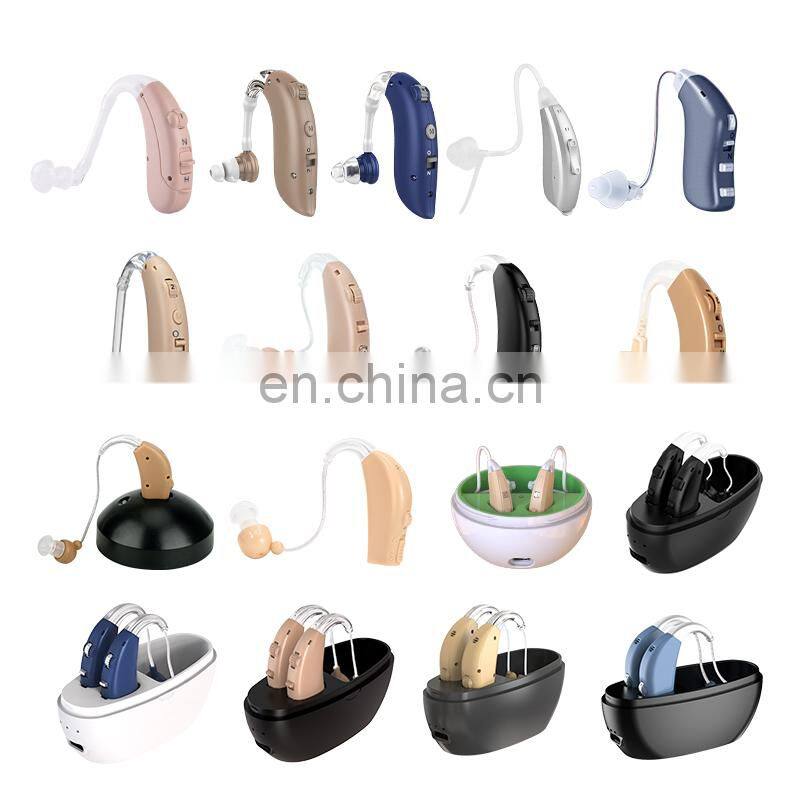Portable aparelhos auditivos rechargeable hearing aid audifonos para la sordera