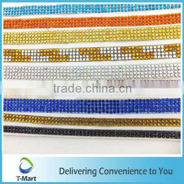 hongkong wholesale rhinestone chains for shoes boots decoration crystal cup chain