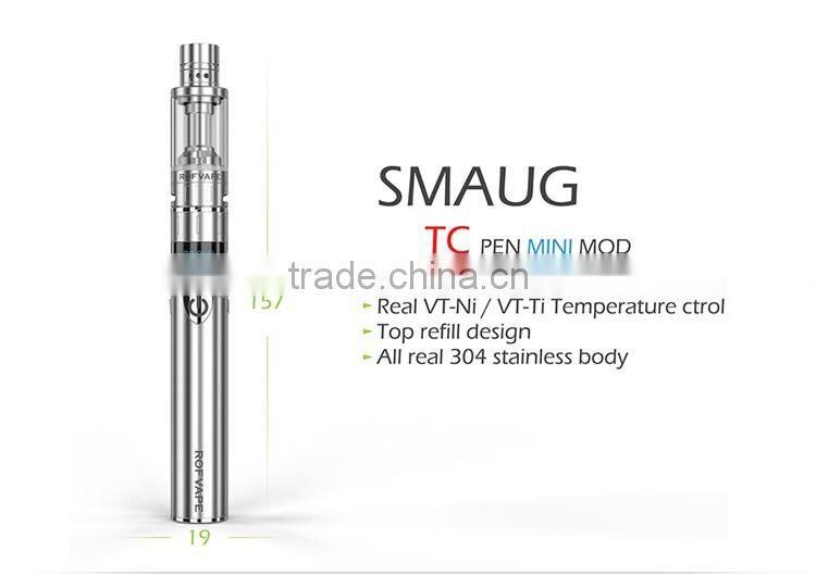 Hiqh quality Rofvape Smaug TC Kit & Rofvape abox mini kit in stock wholesale