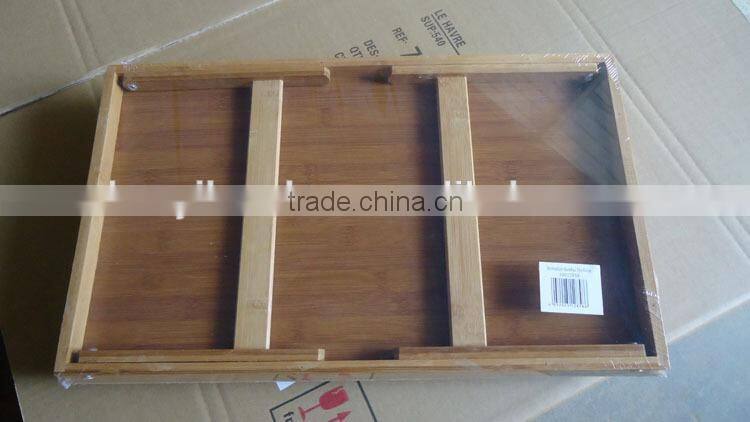 Bamboo 2-Tiers Stackable Shoe Rack