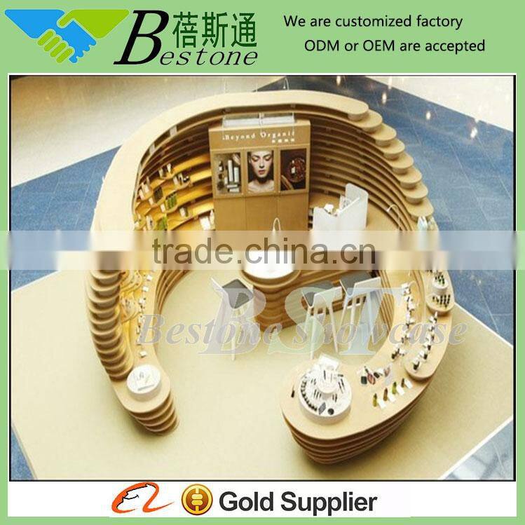 Creative round station furniture for makeup studio