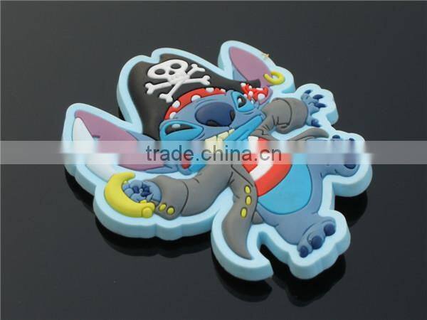 USA flag soft pvc lapel pin badge