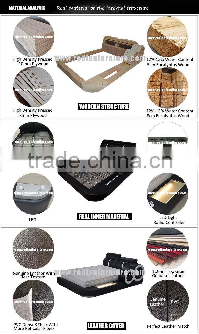 Redian king size bed frame