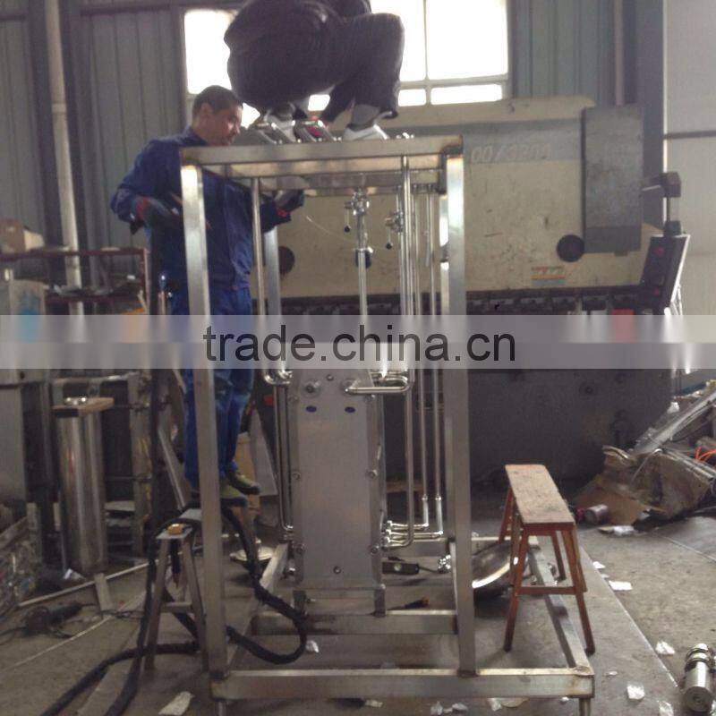 Stainless Steel Plate Type UHT Milk Sterilizer Machine