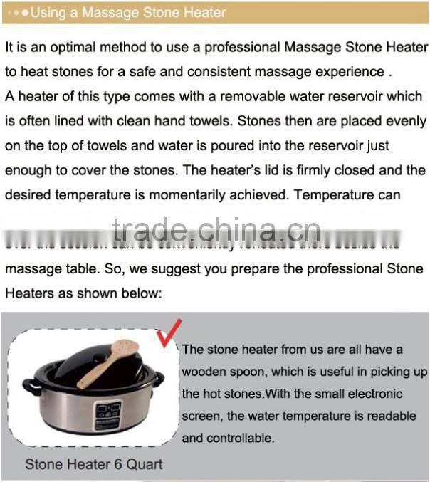 VY-6Q 6L TOP massage electric hot stone heater
