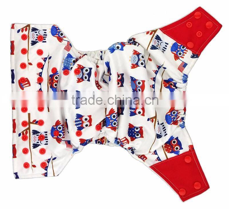 AnAnBaby Eco Baby diapers Square tabs nappy Bamboo inner diaper