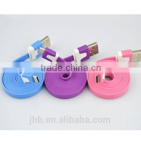 Noodle Usb Data Charger Cable for Android Phone/Smartphone Data Sync