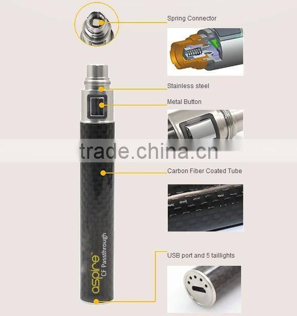 100 % Original Aspire Battery Aspire Passthrough Battery