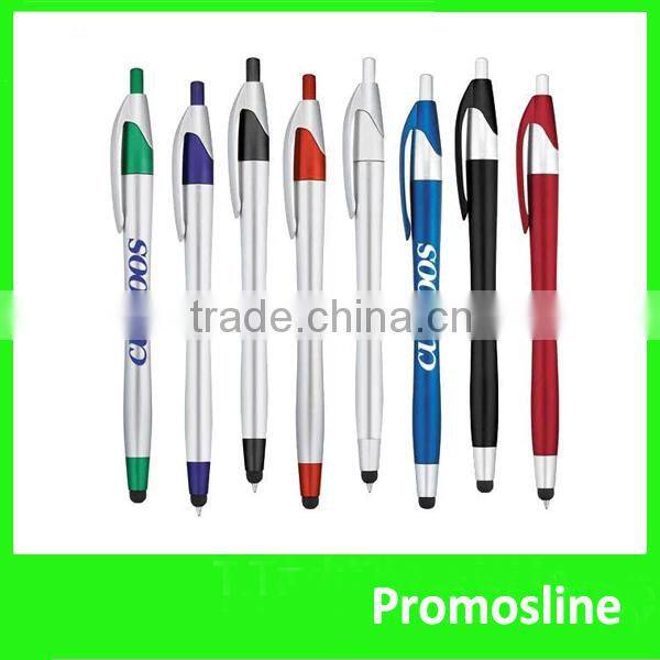 Promotional cheap advertise twist action ball plastic pen