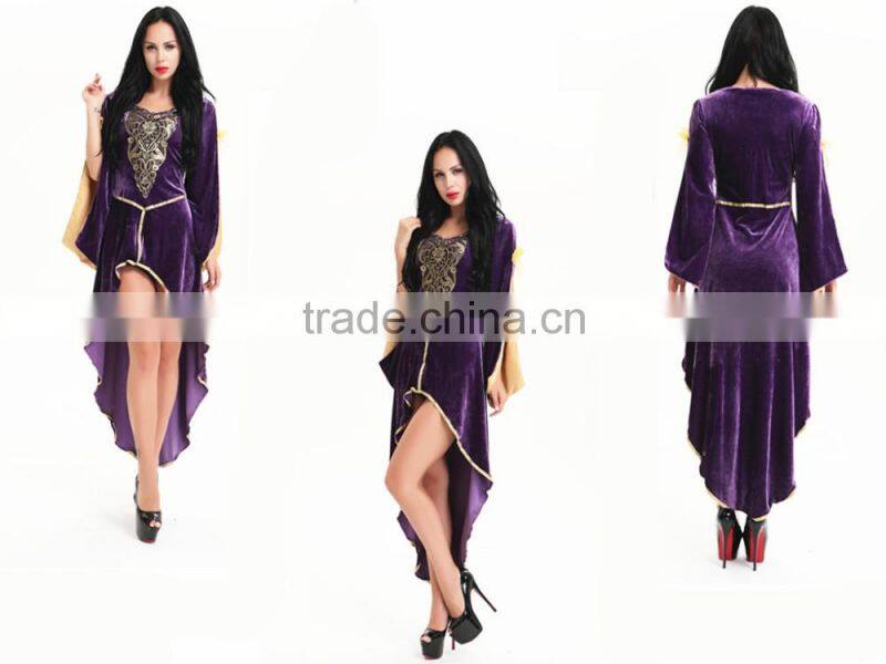 wholesale walson halloween Ladies Costume Fancy Dress Up Medival Vintage Renaissance