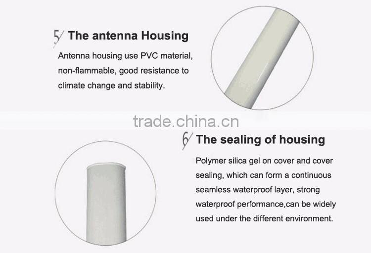 5.8Ghz broadband high gain 15dBi dual polarization MIMO antenna with N female for Video monitoring emission